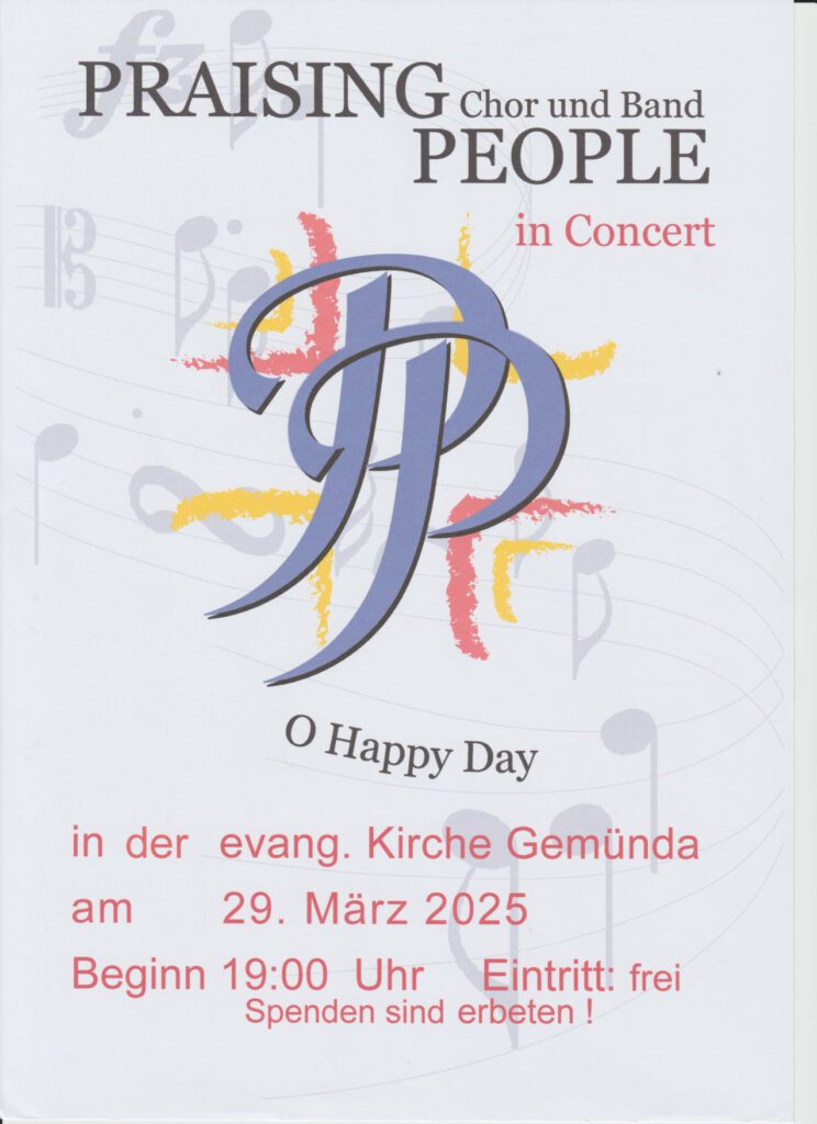 Praising People in Concert - Chor und Band